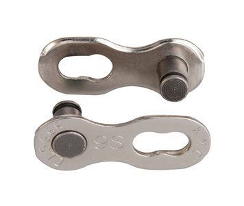 Звено цепи KMC CL566R для цепей KMC / Shimano / Sram, 9ск, 2шт, silver