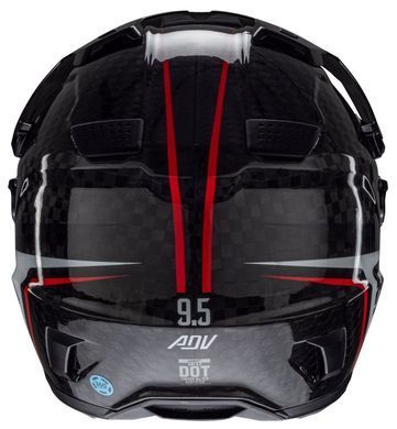 Шлем LEATT 9.5 Adventure Helmet + Goggle [Carbon], XL