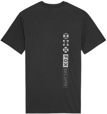 Футболка FOX TECH Short Sleeve Tee - BLUR [Black], L