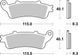 Гальмівні колодки SBS Ultra Quit Brake Pads, Ceramic