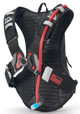 Рюкзак USWE MOTO HYDRO 8L Hydration Pack [Black], Medium
