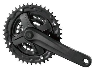 Комплект шатунов PROWHEEL TA-CM60, (8S / 7S), 175mm, 42/34/24T black