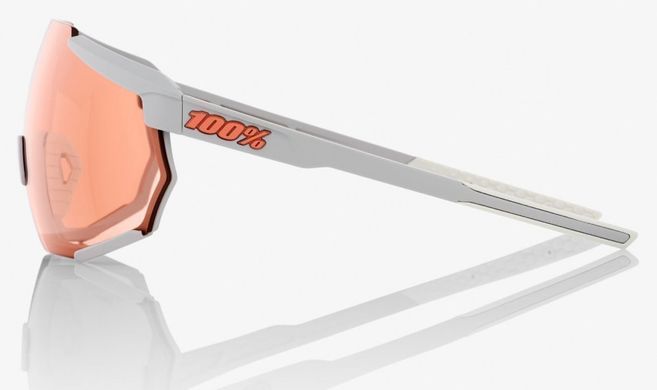 Окуляри 100% RaceTrap HiPER Sunglasses [Soft Tact Stone Grey], HiPER Orange Lens