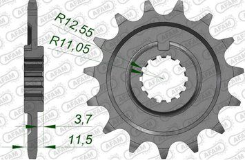 Зірка AFAM 520 Sprocket - Sherco, 14z