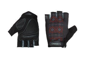 Перчатки ONRIDE Hold 30 Ornament, гелевые подушечки, черный размер XL
