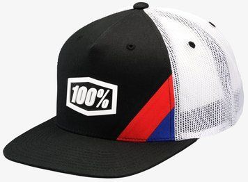 Кепка 100% Trucker Hat - CORNERSTONE [White], One Size