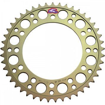 Зірка Renthal 525 Hard Anodised Chainwheel - Yamaha [AluGold], 46z