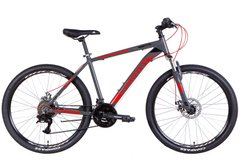 Велосипед AL 26" Discovery BASTION AM DD рама-18" сіро-червоний 2022