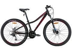Велосипед 26" Leon SUPER JUNIOR AM DD 2022 (черный с красным (м))