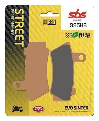 Гальмівні колодки SBS Performance Front Brake Pads, EVO Sinter