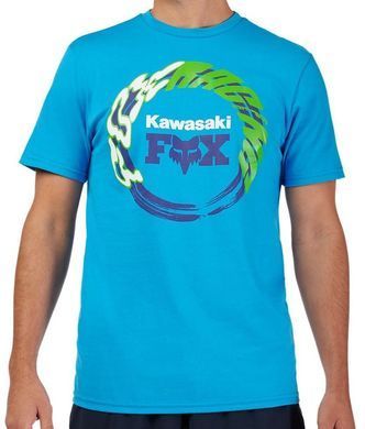 Футболка FOX Short Sleeve Tee - KAWI&reg; [True Blue], L