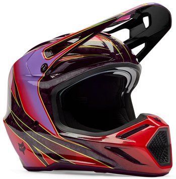Шлем FOX V3 RS Helmet &ndash; CANVAS [Red], L