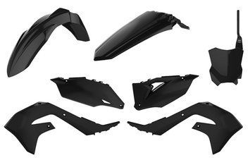 Пластик Polisport MX kit - Kawasaki (21-) [Black], Kawasaki