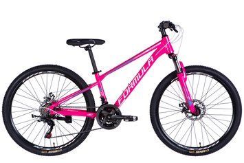 Велосипед AL 26" Formula MOTION DD FR рама-13" розовый с белым 2026