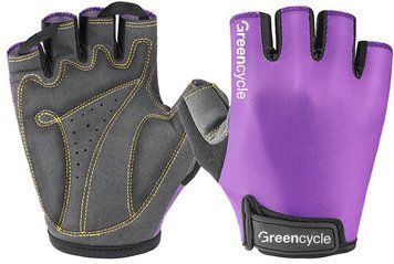 Перчатки Green Cycle Vivid без пальцев XL фиолетовые
