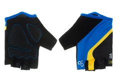 Рукавички ONRIDE Catch 20 UA колір чорний/синій/жовтий розмір XL
