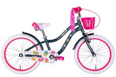 Велосипед 20" Formula CREAM 2022 (зеленый с розовым)