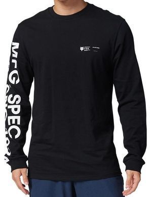 Футболка FOX PREMIUM Long Sleeve Tee - BARGE [Black], M