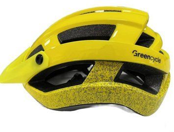 Шлем Green Cycle Root размер 54-58см желтый глянец