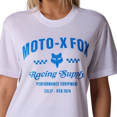 Футболка FOX Woman Short Sleeve Tee - SUPPLY [White], M