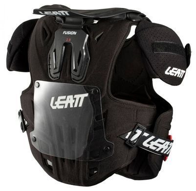Дитячий захист LEATT FUSION 2.0 Junior Chest Protector [Black], YS/YM