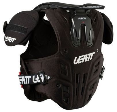 Дитячий захист LEATT FUSION 2.0 Junior Chest Protector [Black], YS/YM