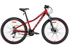 Велосипед 26" Leon SUPER JUNIOR ADVENT AM с лок. HDD 2022 (красный с серым)