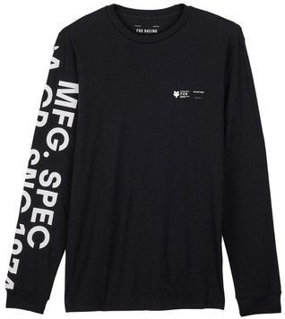 Футболка FOX PREMIUM Long Sleeve Tee - BARGE [Black], XL