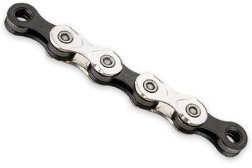 Ланцюг KMC X11 Silver/Black 11 швидкостей 114 ланок срібний/чорний + замок