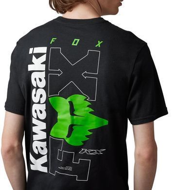 Футболка FOX Short Sleeve Tee - KAWI&reg; [Black], M