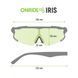 Окуляри ONRIDE CL Iris, чорні з лінзами Clear (100%) у жорсткому чохлі