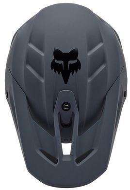 Шолом FOX V3 Helmet - SOLID [Graphite], XXL