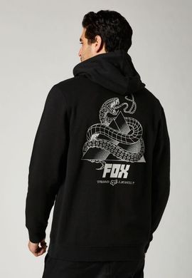 Толстовка FOX Hoodie - COILED [Black], M