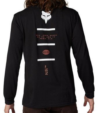Футболка FOX TECH Long Sleeve Tee - MAGNETIC [Black], M