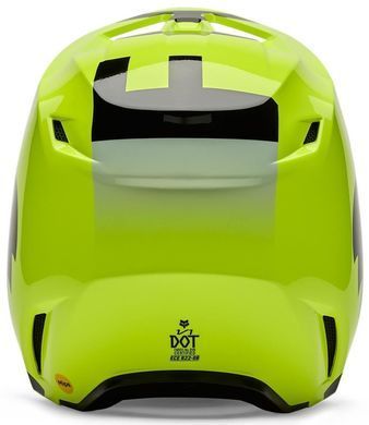 Шлем FOX V1 Helmet - SHIELD [Flo Yellow], XS