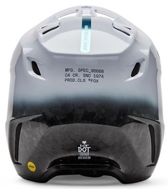 Шолом FOX V3 RS Helmet - GHOST [White], XXL