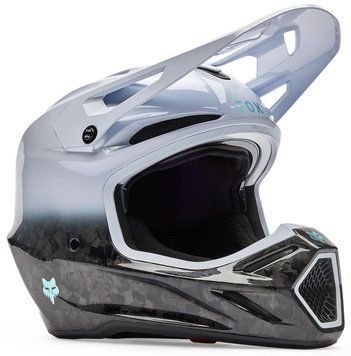Шолом FOX V3 RS Helmet - GHOST [White], XXL