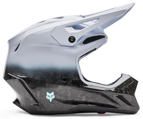 Шолом FOX V3 RS Helmet - GHOST [White], XXL
