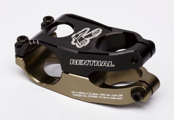Вынос руля Renthal DUO Stem, 50mm x 10deg