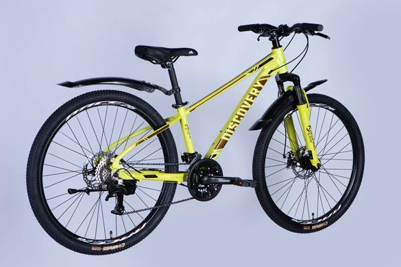 Велосипед AL 26" Discovery BASTION DD CS рама-13" жовтий 2025