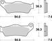 Тормозные колодки SBS Ultra Quit Brake Pads, Ceramic