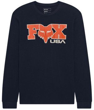 Футболка FOX THERMAL Long Sleeve Tee - CIRCA 74 [Midnight], L