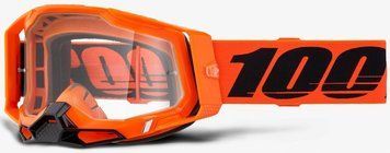 Окуляри 100% RACECRAFT 2 Goggle [Neon Orange], Clear Lens