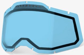 Лінза 100% RC2/AC2/ST2 Dual Vented Lens [Blue], Dual Blue Lens