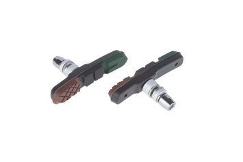 Гальмівні колодки ободні ONRIDE Molar, 72 мм, 3-х компонентні, коричневі (для V-brake)