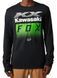 Футболка FOX PREMIUM Long Sleeve Tee - KAWI&reg; [Black], L