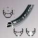 Обід Remerx DRAGON LINE RX 719, 26'', 559x19, 32 отв., AV, чорний анодований, V-Br, CNC