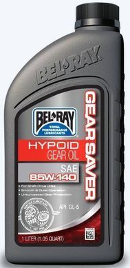 Масло трансмиссионное Bel-Ray Gear Saver HYPOID Fluid [1л], 85w-140