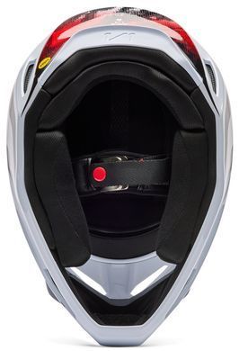 Шолом FOX V1 Helmet - KAIROS [Flo Red], M