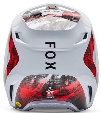 Шолом FOX V1 Helmet - KAIROS [Flo Red], M